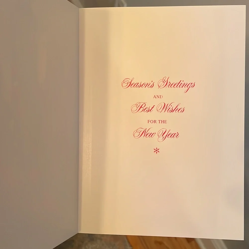 Christmas Cactus Season’s Greetings Holiday Cards - Picture 3 of 4